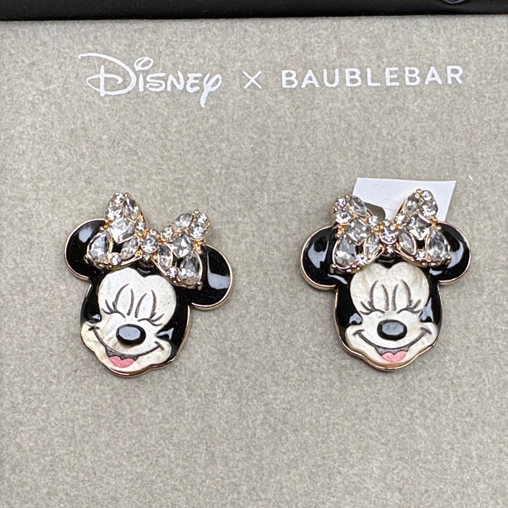 Disney X Baublebar Minnie Mouse Earrings
